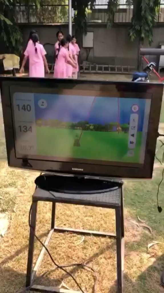 Outdoor Screen Telemetry Display