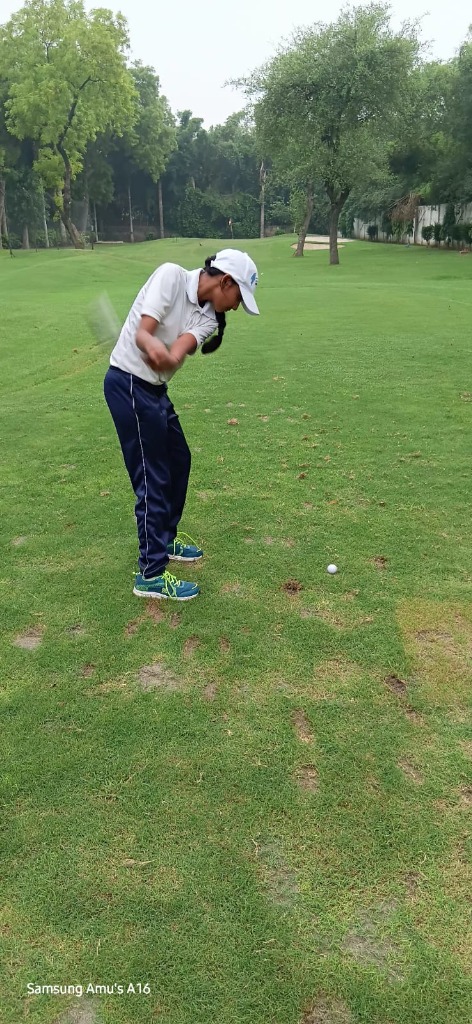 On-Course Fairway Iron Swing