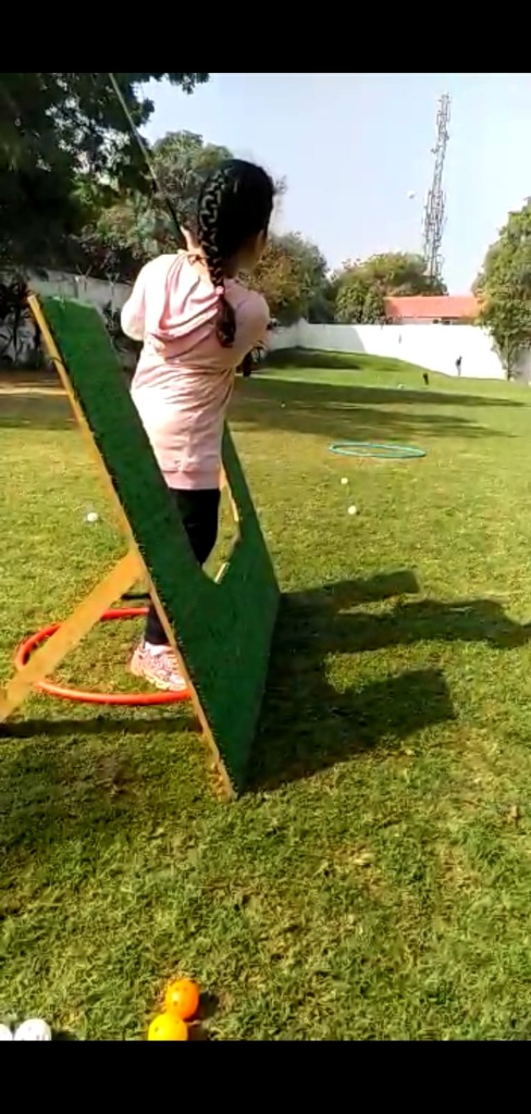Target Obstacle Frame Swing Drill